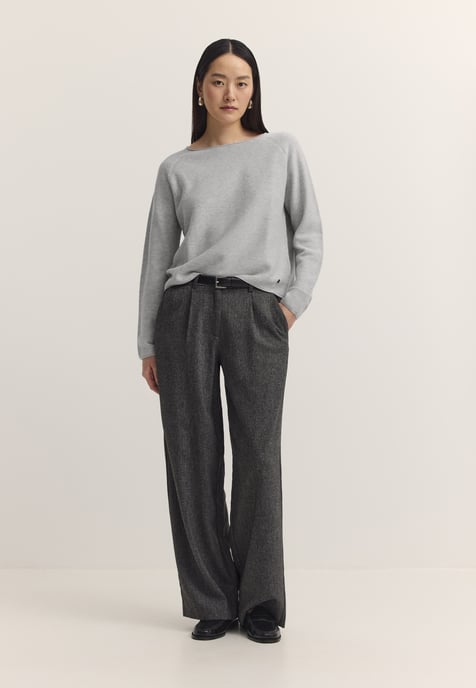 Bugatti Damen Pullover Rundhals Baumwolle Rundhals - Image 5