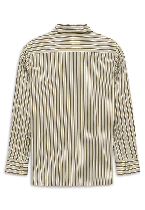 Bugatti Damen Bluse Baumwollmix Hemdkragen Gestreift - Image 5