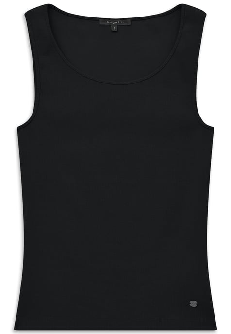 Bugatti Damen Top Baumwoll-Stretch Gerippt - Image 3