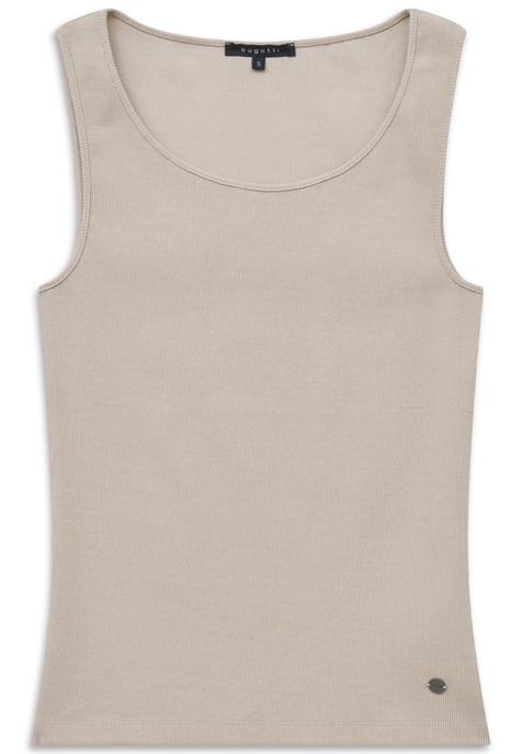 Bugatti Damen Top Baumwoll-Stretch Gerippt - Image 3