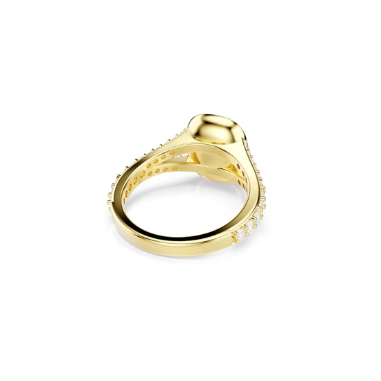 Swarovski 'Una Angelic Cushion' Women's Gold Plated Metal Ring - Gold 5762630 - Image 4