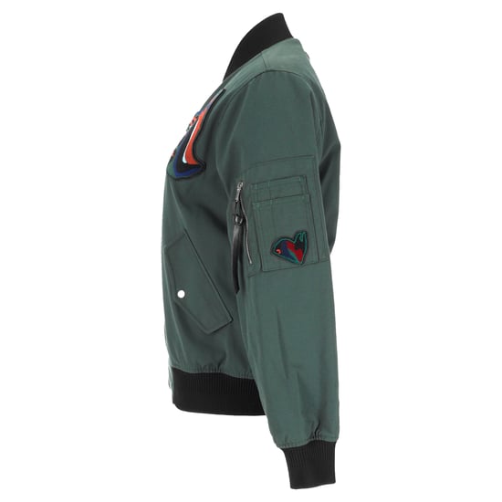 Proenza Schouler Pre-owned Bomberjacke mit Patches aus Polyamid - Oliv - Image 2
