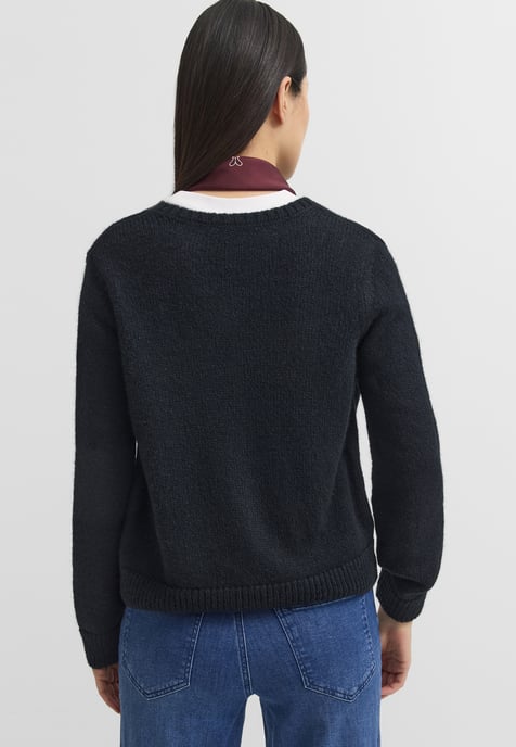 Bugatti Damen Cardigan Alpaka-Mix Rundhals - Image 2