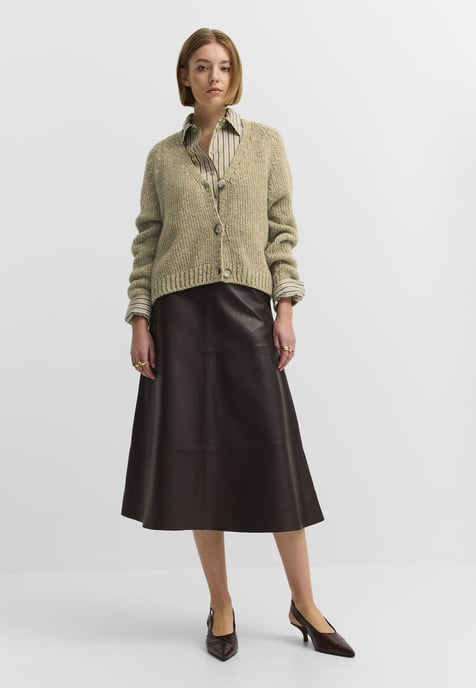 Bugatti Damen Cardigan Baumwollmix V-Ausschnitt - Image 3