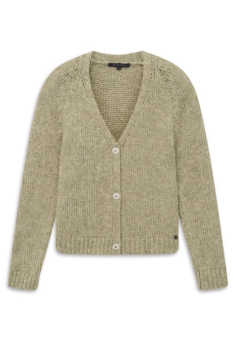 Bugatti Damen Cardigan Baumwollmix V-Ausschnitt - Image 4