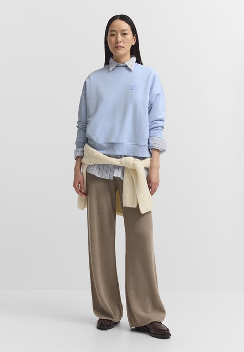 Bugatti Damen Sweatshirt Baumwollmix Rundhals - Image 3