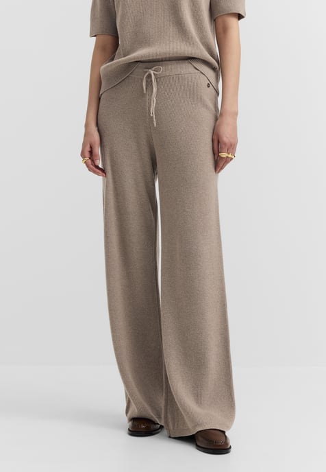 Bugatti Damen Freizeithose Wollmix Kaschmir Strick - Image 1