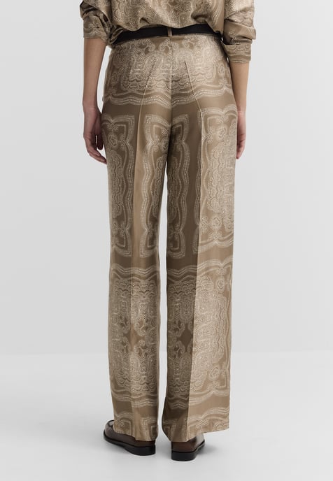Bugatti Damen Freizeithose Viskosehose Grafischer Print - Image 2