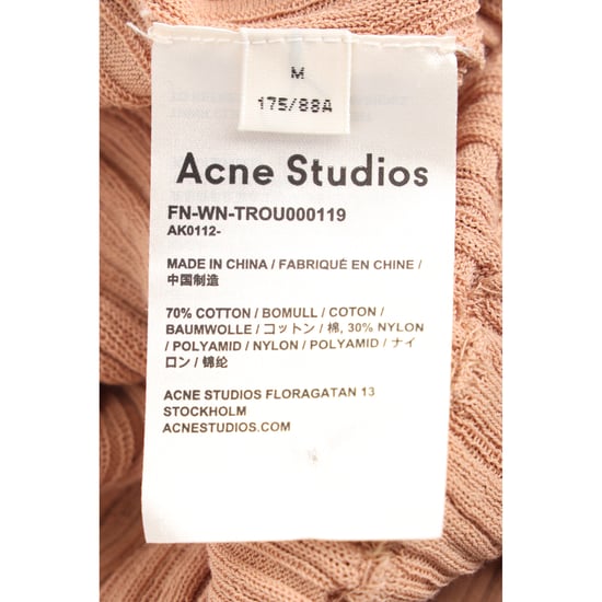 Acne Studios Keera Leggings aus beiger Baumwolle - Image 5