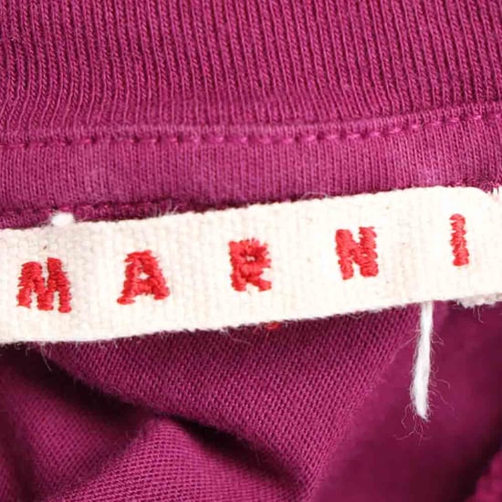 Marni Logo T-Shirt aus rosa Baumwolle - Image 4