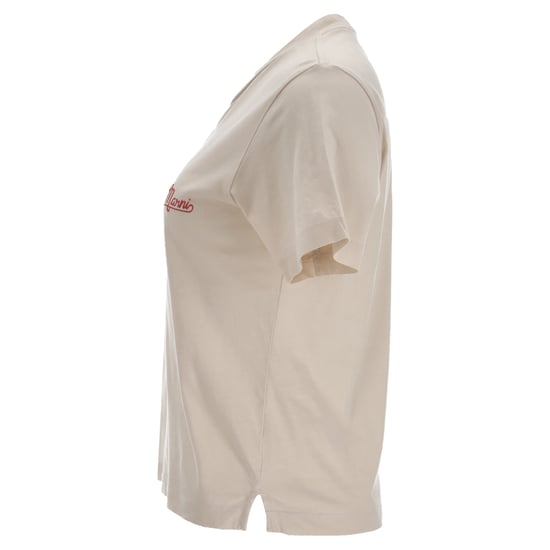 Marni Logo T-Shirt aus beiger Baumwolle - Image 2