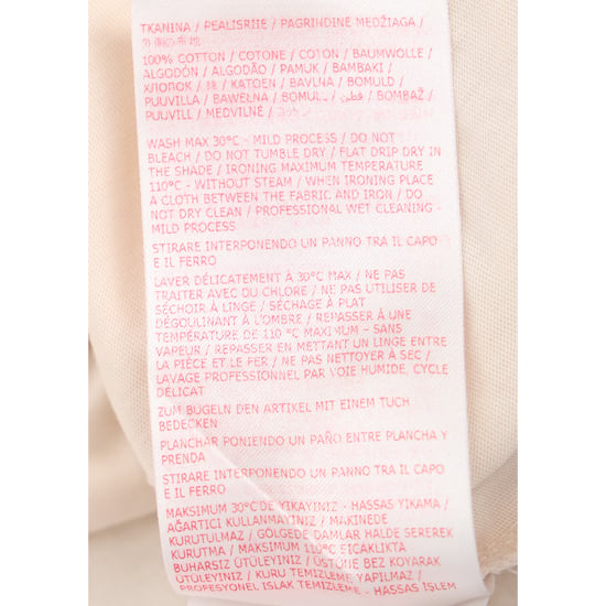 Marni Logo T-Shirt aus beiger Baumwolle - Image 6
