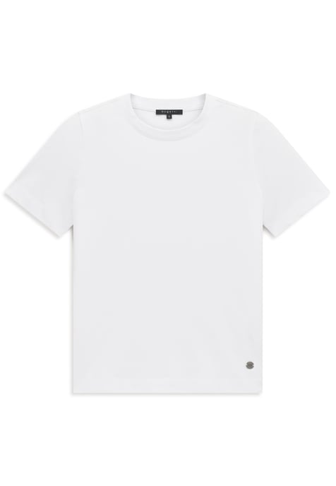 Bugatti Damen T-Shirt Baumwoll-Stretch Rundhals - Image 3