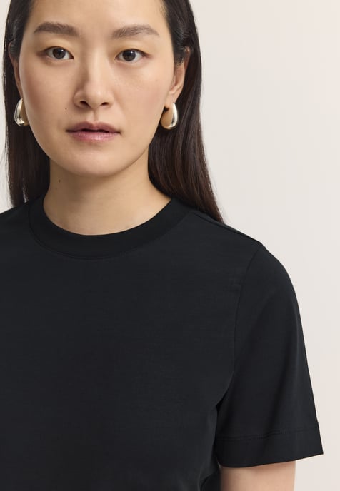 Bugatti Damen T-Shirt Baumwoll-Stretch Rundhals - Image 5