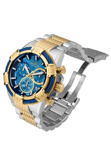 Invicta Bolt 25865 Herrenuhr - Quarzwerk - Edelstahl mit blauem Zifferblatt - 51 mm - Image 2
