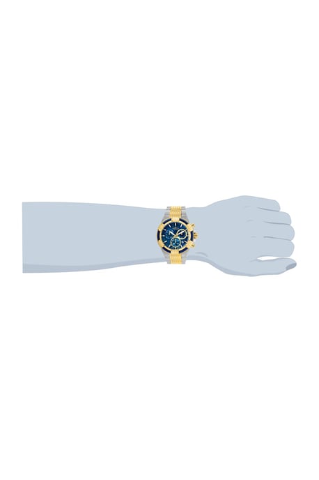 Invicta Bolt 25865 Herrenuhr - Quarzwerk - Edelstahl mit blauem Zifferblatt - 51 mm - Image 3