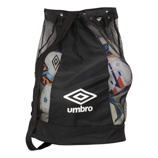 Umbro - Fußballtasche, Logo (Schwarz/Weiß) - Image 5