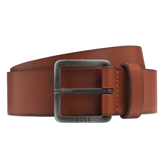 Boss - Gürtel für Herren, Rinderleder (Mittelbraun) - Image 2