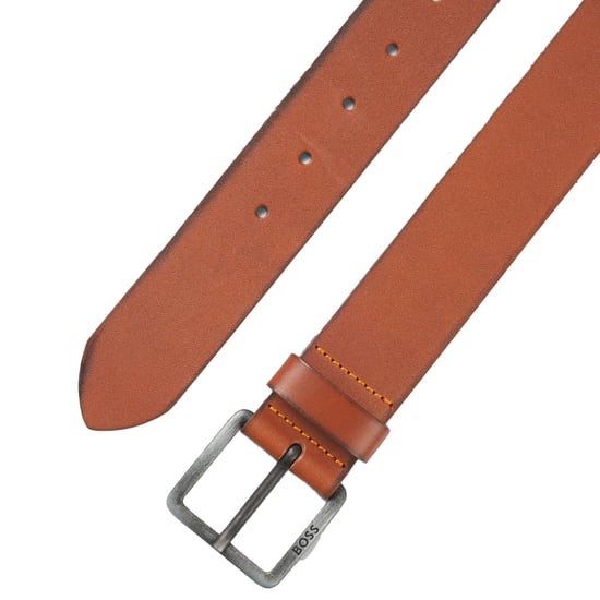 Boss - Gürtel für Herren, Rinderleder (Mittelbraun) - Image 3