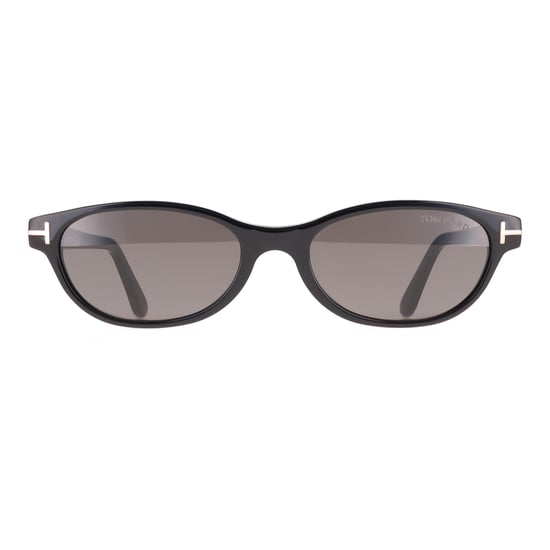 Tom Ford Chloe-02 FT1310 01A glänzend schwarz grau leicht verspiegelt Sonnenbrille - Image 1