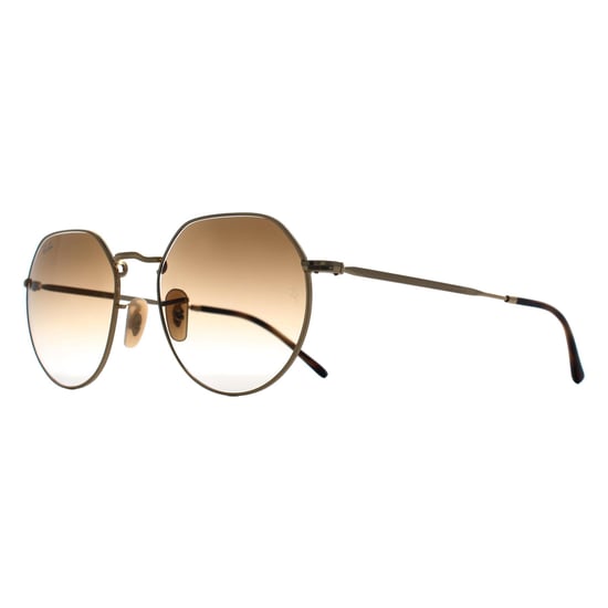 Ray-Ban RB3565 Jack 001/51 arista gold braun Verlauf Sonnenbrille - Image 2