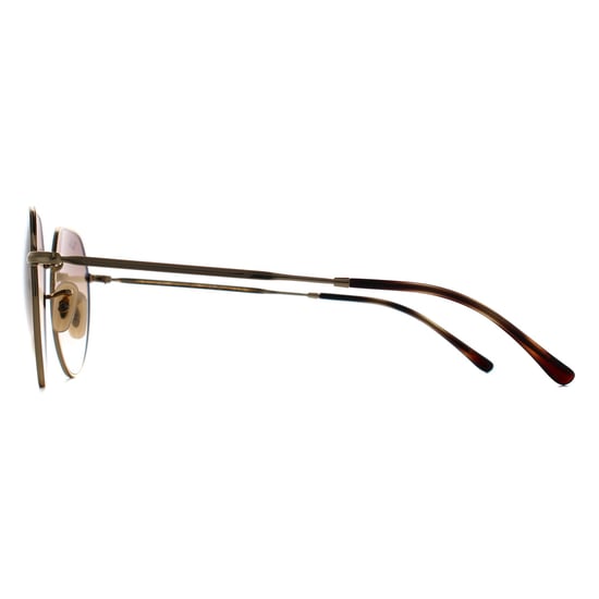 Ray-Ban RB3565 Jack 001/51 arista gold braun Verlauf Sonnenbrille - Image 3