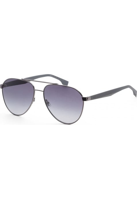 Hugo Boss Herren 60 mm schwarze Sonnenbrille BOSS1485S-0PTA-1I - Image 1