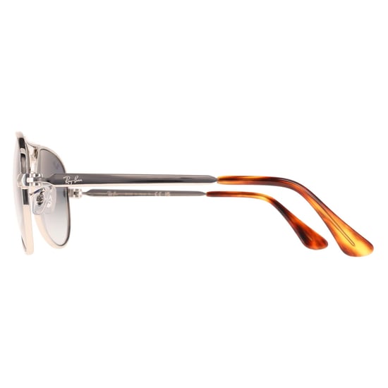Ray-Ban RB3925 Aviator Max 003/3F Sonnenbrille in Silber-Blau mit Farbverlauf - Image 3