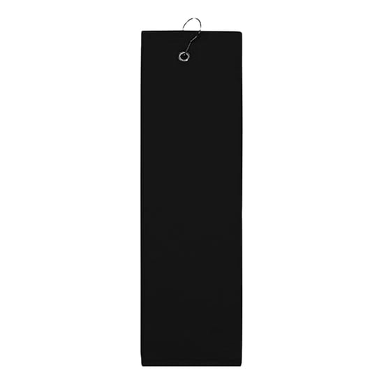 The One Towelling - Golf-Handtuch, Unifarben, Feuchtigkeitsabweisend (Schwarz) - Image 1