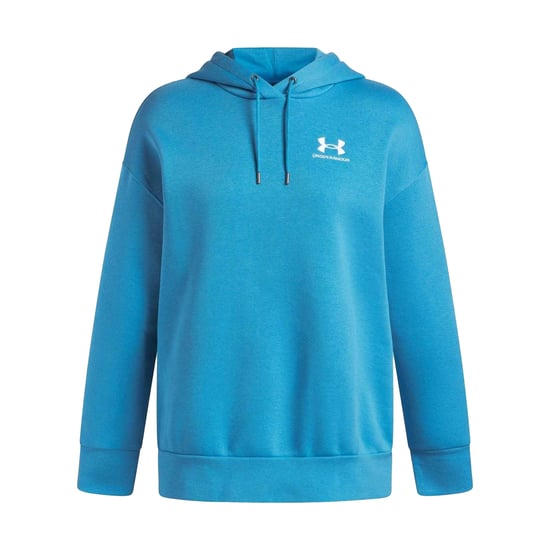Under Armour - "Icon" Kapuzenpullover für Damen, Fleece, Übergroß (Blau) - Image 2