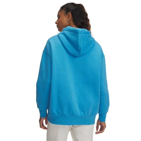 Under Armour - "Icon" Kapuzenpullover für Damen, Fleece, Übergroß (Blau) - Image 4