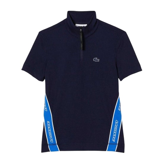 Lacoste - Poloshirt für Herren, Reißverschluss (Dunkles Marineblau) - Image 2
