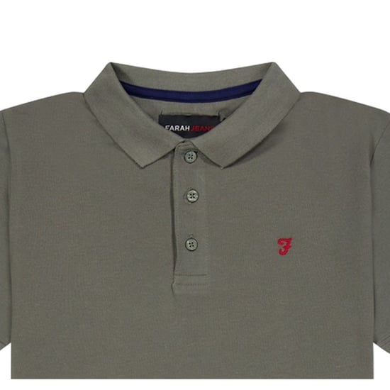 Farah - "Bugsworth" Poloshirt für Jungen, kurzärmlig (Grün) - Image 3