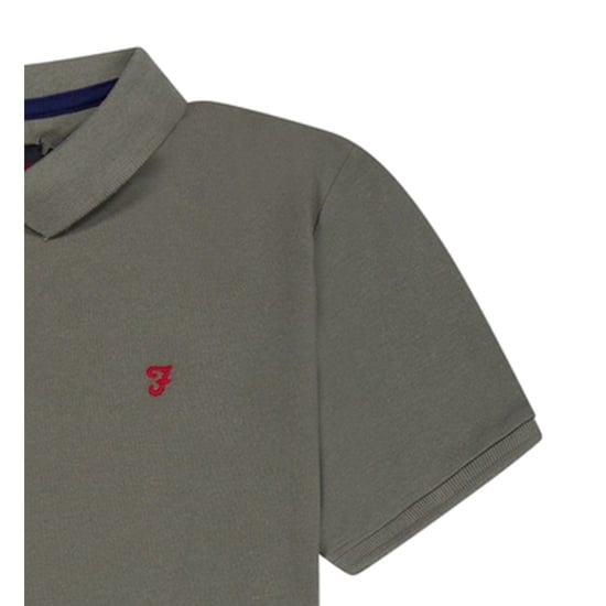 Farah - "Bugsworth" Poloshirt für Jungen, kurzärmlig (Grün) - Image 4