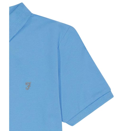 Farah - "Bugsworth" Poloshirt für Jungen, kurzärmlig (Lebhaftes Blau) - Image 4