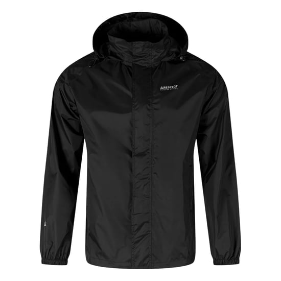 Minoti - "Respect" Jacke, wasserfest für Herren, Zum Falten (Schwarz) - Image 1