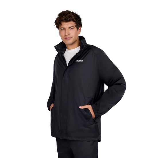 Minoti - "Respect" Jacke, wasserfest für Herren, Zum Falten (Schwarz) - Image 4