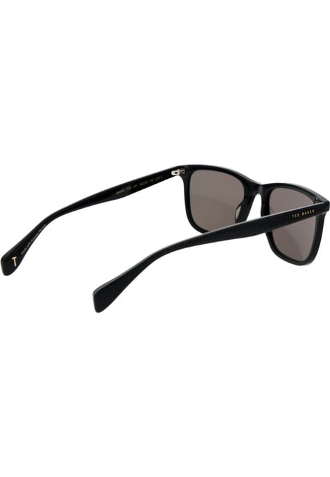Ted Baker TB1724 Jacobe 001 glänzende solide schwarz-grüne Sonnenbrille - Image 3