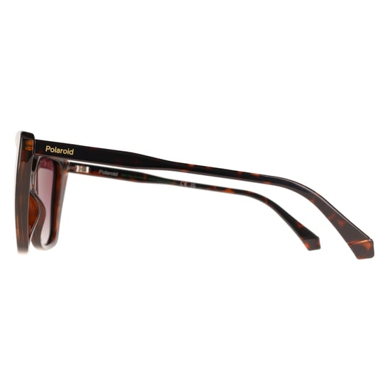 Polaroid PLD 4189/S 086 JR havannafarbener burgunderfarbener Farbverlauf polarisierte Sonnenbrille - Image 3