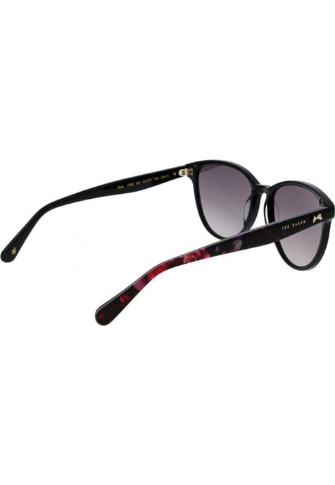 Ted Baker TB1763 Flori 001 glänzend schwarz grau Verlauf Sonnenbrille - Image 3