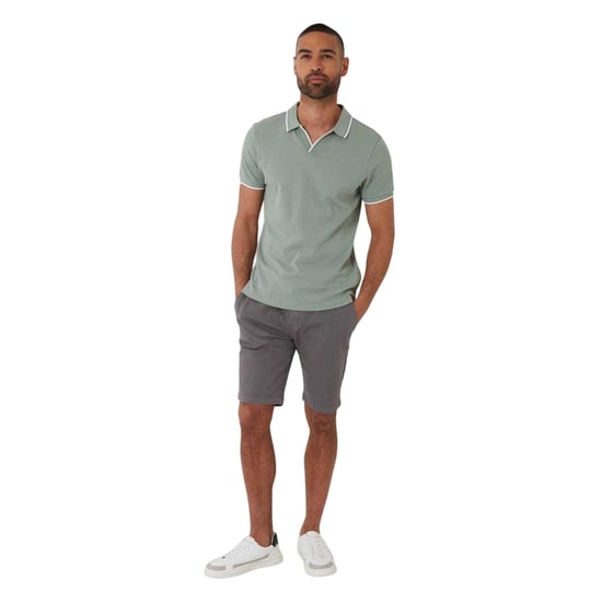 Threadbare - "Marriage" Poloshirt für Herren, Mit Kragen (Salbei) - Image 1