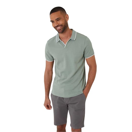 Threadbare - "Marriage" Poloshirt für Herren, Mit Kragen (Salbei) - Image 2