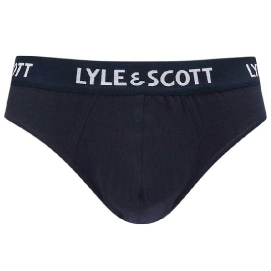 Lyle & Scott - Slips für Herren, Streifen mit Logo (3er-Pack) (Grau/Weiß/Schwarz) - Image 2