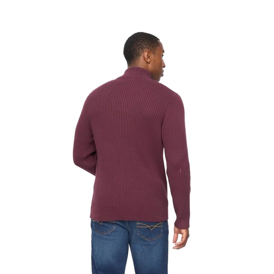 Crosshatch - "Wellburys" Pullover für Herren (Rosinen) - Image 2