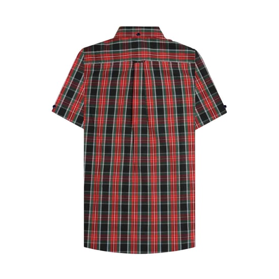 Lambretta - Hemd für Herren/Damen Unisex (Schwarz/Rot/Grün) - Image 3