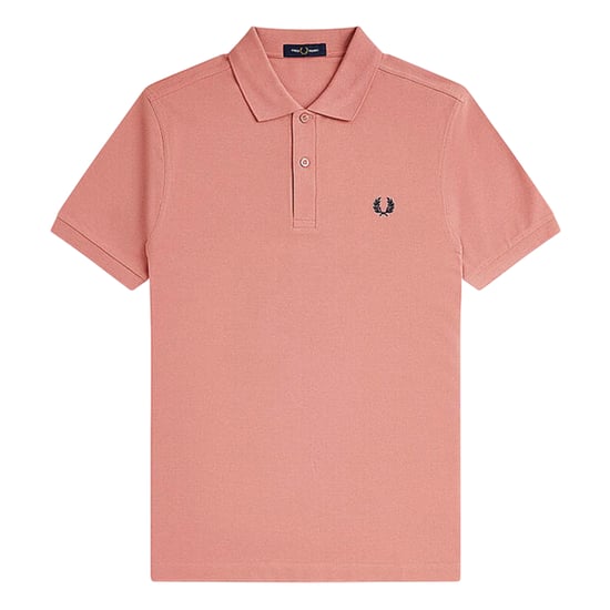 Fred Perry - Poloshirt für Herren, Baumwolle (Grau/Rosa) - Image 2