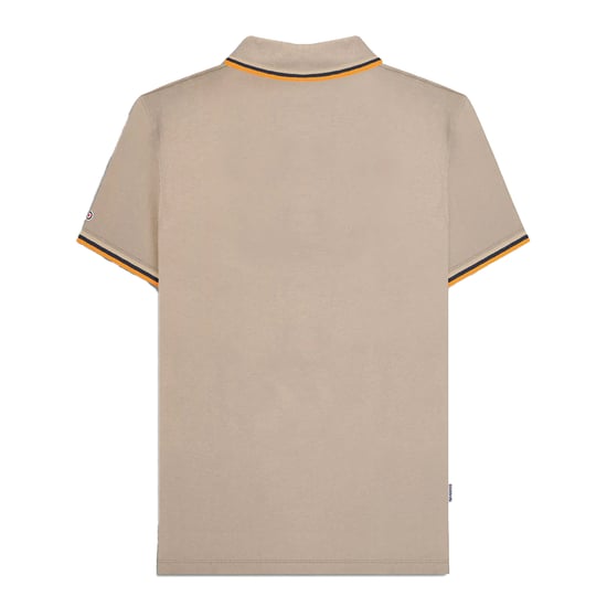Lambretta - Poloshirt für Herren (Nussbraun/Steinfarben/Marine/Orange) - Image 3