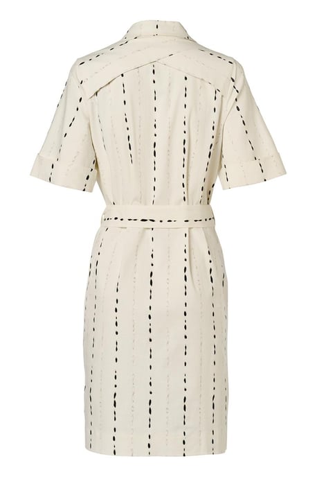 Lexie Tunika mit Print, Off-White/Schwarz - Image 4