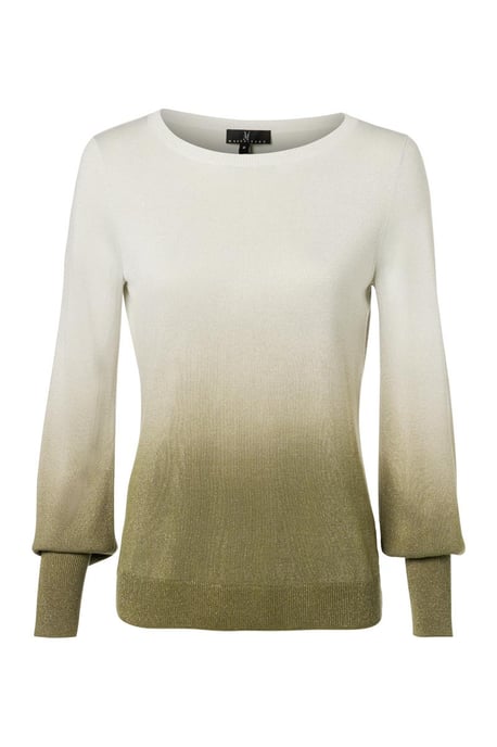 Corbyn Top Off-White / Olivgrün - Image 2