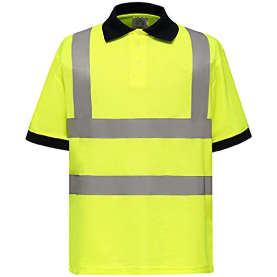 Yoko Hi-Vis Polo Shirt für Männer (Gelb) - Image 3